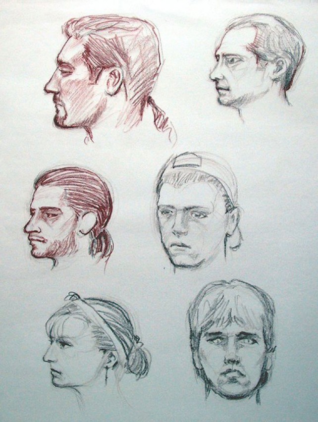 Pencil - Face Sketches