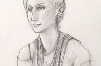 Pencil – Portrait, Girl, Calm