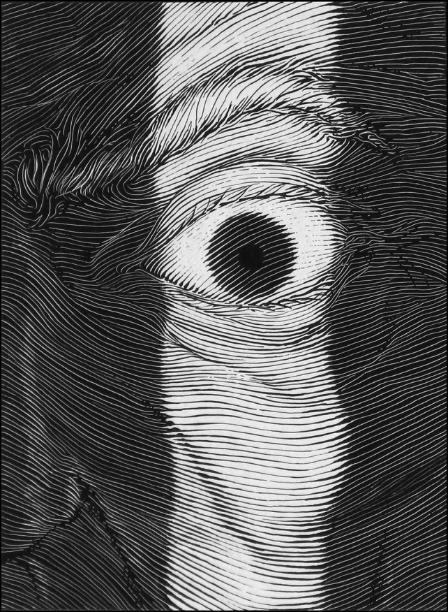 Scratchboard - Eye