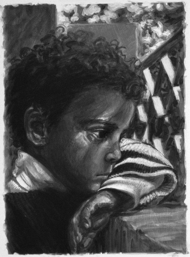 Acrylic - Portrait, Child
