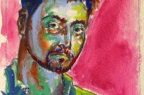 Gouache – Self Portrait