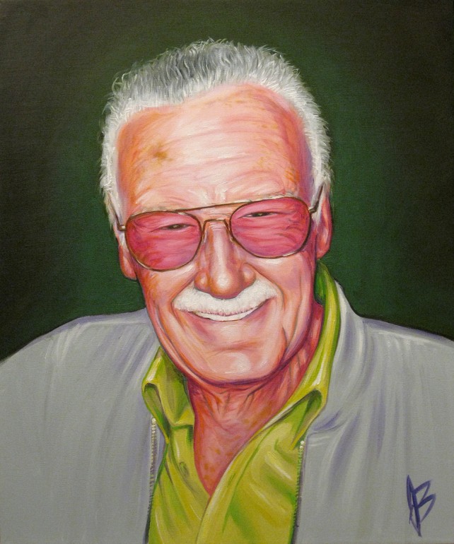 Oil Painting - Stan Lee