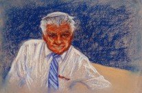 Oil Pastel – Portrait, Posed