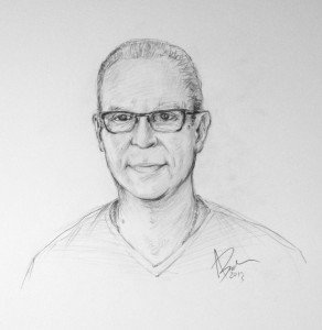 Pencil Portrait Friend