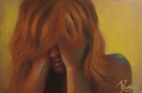 Oil Painting – “Stressed”