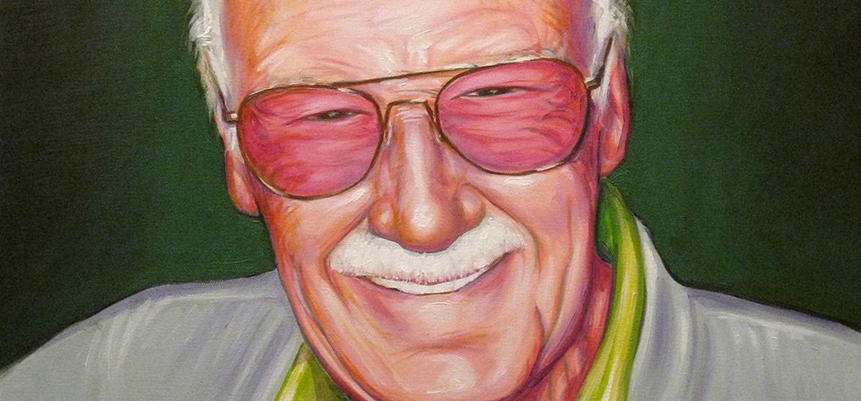 Oil Painting – Stan Lee